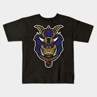 Samurai Warrior Baltimore Ravens – Bold NFL Fan Gear for Fierce Ravens Fans Kids T-Shirt